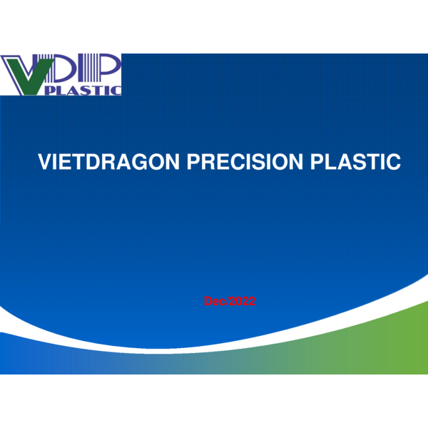 CÔNG TY TNHH NHỰA CHÍNH XÁC VIETDRAGON