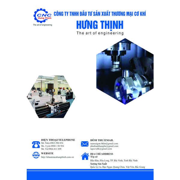 CÔNG TY TNHH ĐẦU TƯ SẢN XUẤT THƯƠNG MẠI CƠ KHÍ HƯNG THỊNH
