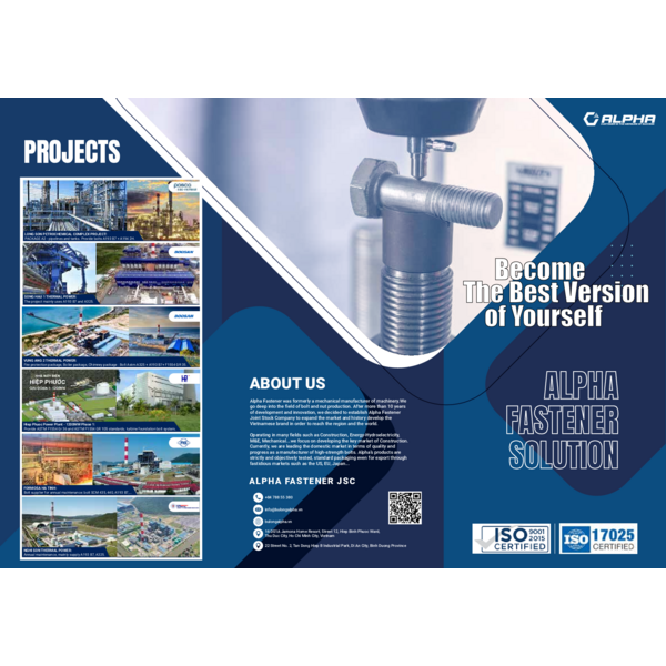 ALPHA FASTENER - COMPANY PROFILE