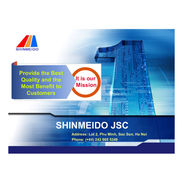 Cty CP Công nghiệp Shinmeido