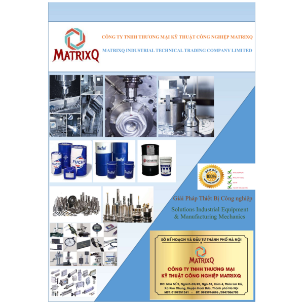 CÔNG TY TNHH THƯƠNG MẠI KỸ THUẬT CÔNG NGHIỆP MATRIXQ