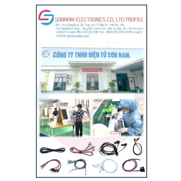 Công ty TNHH điện tử Sơn Nam Thụ 