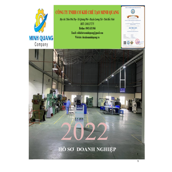 Công ty TNHH cơ khí chế tạo Minh Quang