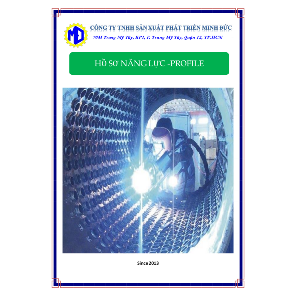 CÔNG TY TNHH SẢN XUẤT PHÁT TRIỂN MINH ĐỨC