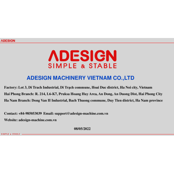 ADESIGN - COMPANY PROFILE
