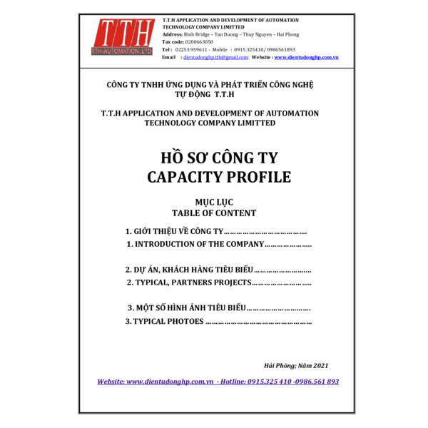 TTH - COMPANY PROFILE