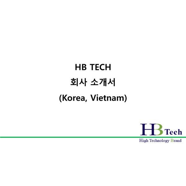 HB TECH KOREA - COMPANY PROFILE