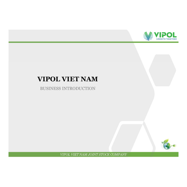 VIPOL - COMPANY PROFILE
