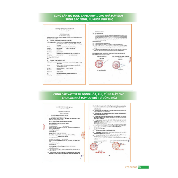 ETP GROUP - COMPANY PROFILE