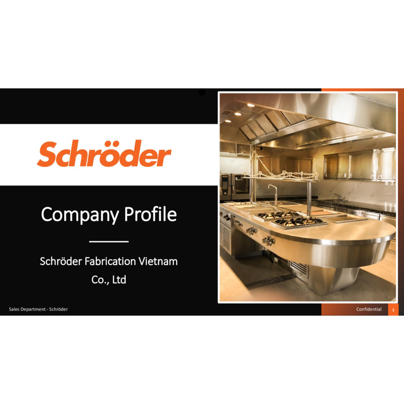 Tài liệu giới thiệu SCHRODER FABRICATION