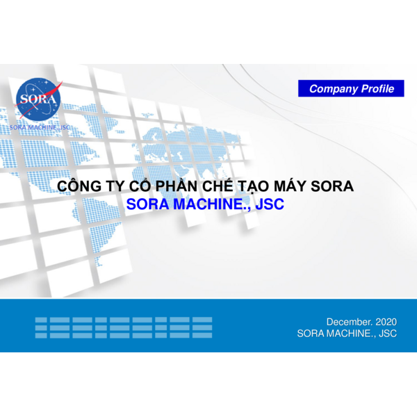 CÔNG TY CỔ PHẦN CHẾ TẠO MÁY SORA