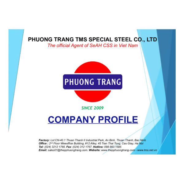 Công ty TNHH thép đặc biệt Phương Trang TMS