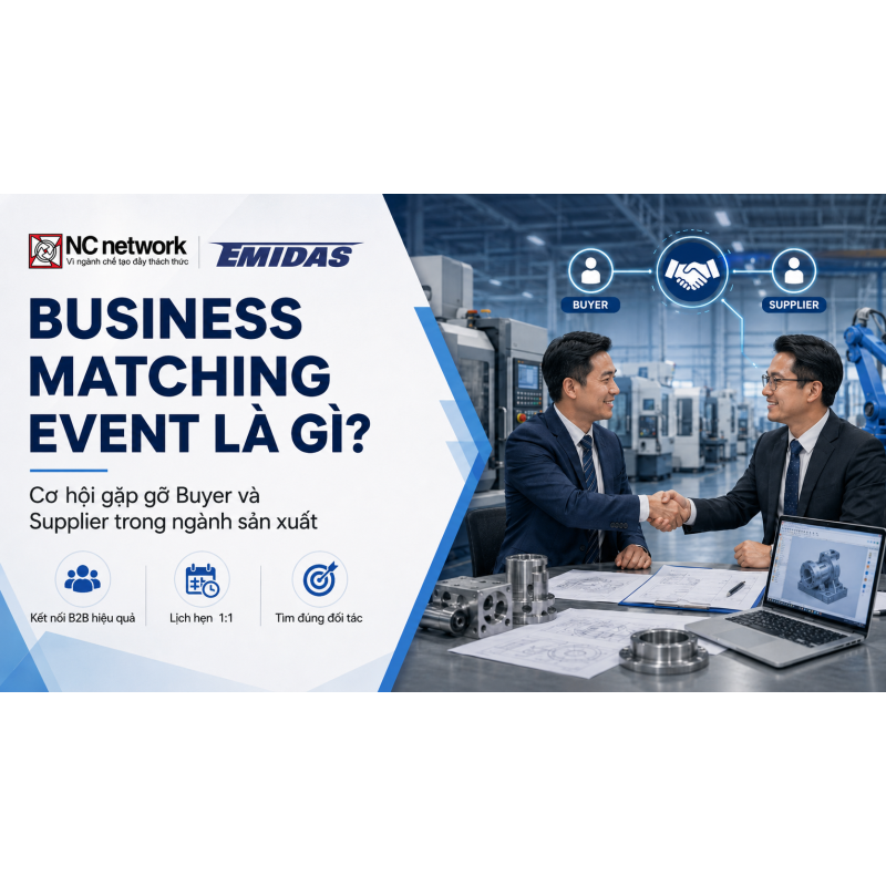 Business Matching Event Là Gì? Cơ Hội Gặp Gỡ Buyer Và Supplier Trong Ngành Sản Xuất