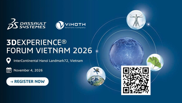 3DEXPERIENCE Forum Vietnam 2026 – SUPERCHARGED: 産業AIのトレンドを先取りし、製造業のイノベーションを加速する