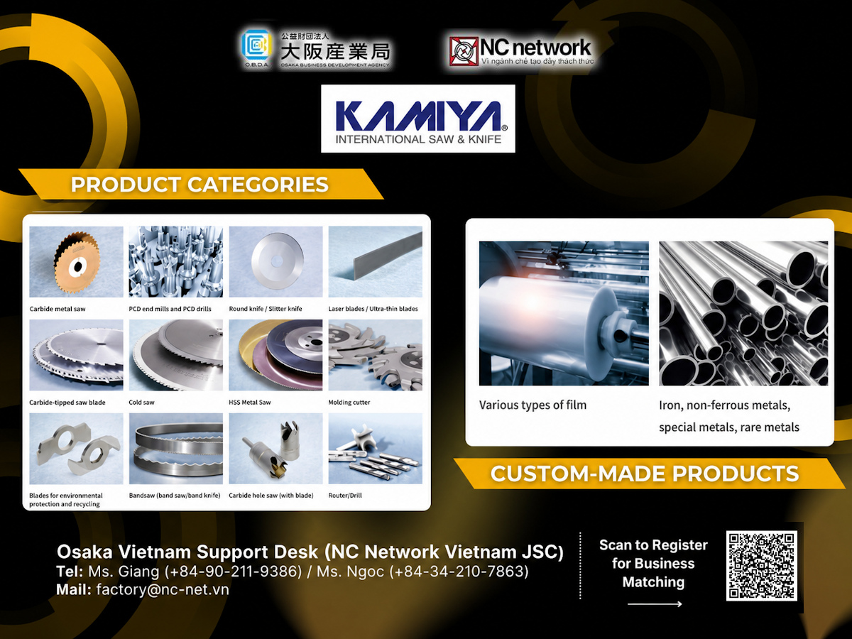KAMIYA CO., LTD. – 精密な切削刃物、替刃、産業用切削工具を専門とする日本企業