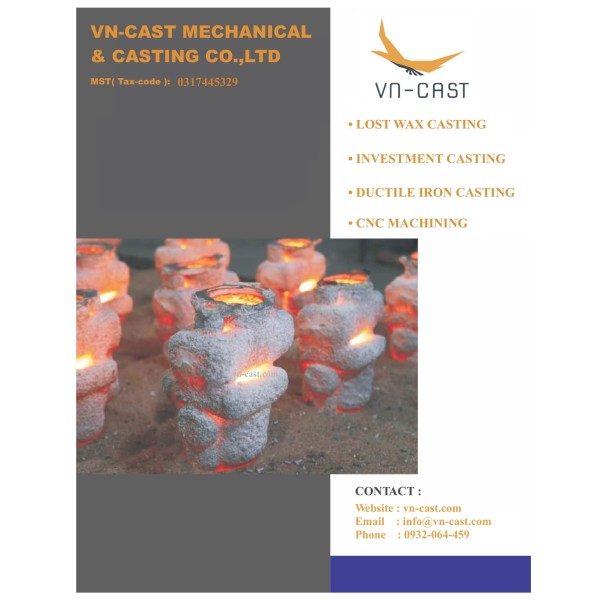 TNHH CƠ KHÍ VÀ ĐÚC VN-CAST