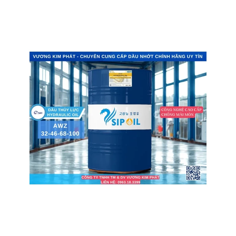 Dầu Thủy Lực VSIP AWZ 32 46 68 100