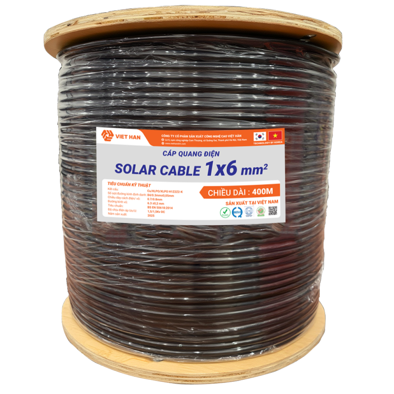 DC Solar Cable 1x6 mm²