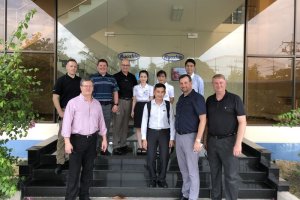 【2022年5月19日】米国Thermtrol社、Techman Sales社の来訪