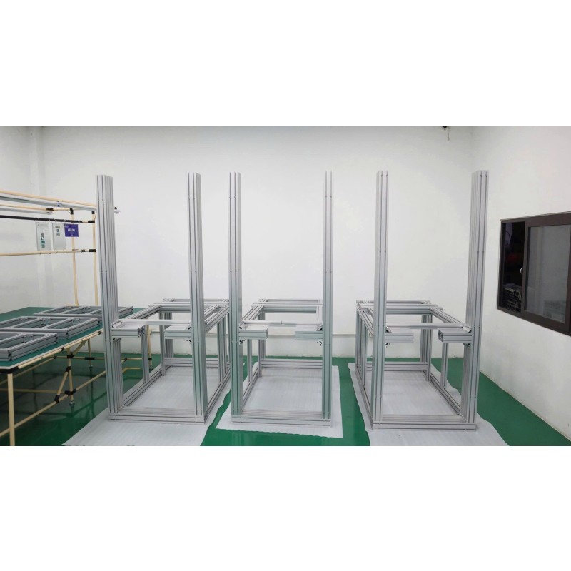 Dịch vụ gia công thanh nhôm định hình - lắp ráp khung máy, giá kệ nhôm theo yêu cầu
