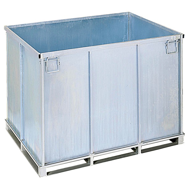 Thùng thép pallet tháo ráp tiện lợi - đựng hàng hóa, nông sản,...