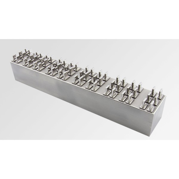 Multi-pillar mold test piece 