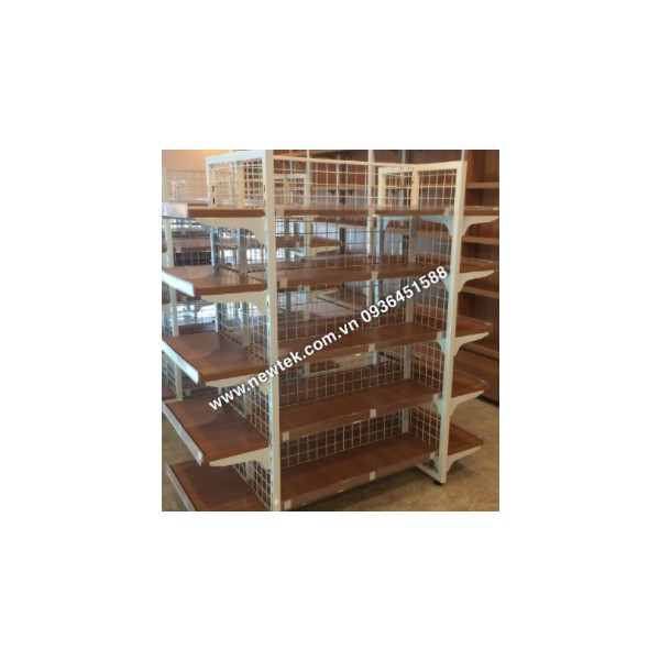 Supermarket shelves