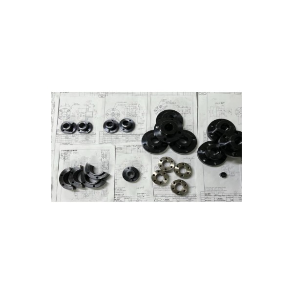 Machining parts by CNC lathes