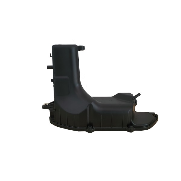 Motorcycle components (exhaust pipe covers, air filter housings, etc.). Currently producing about 20 models in the factory.