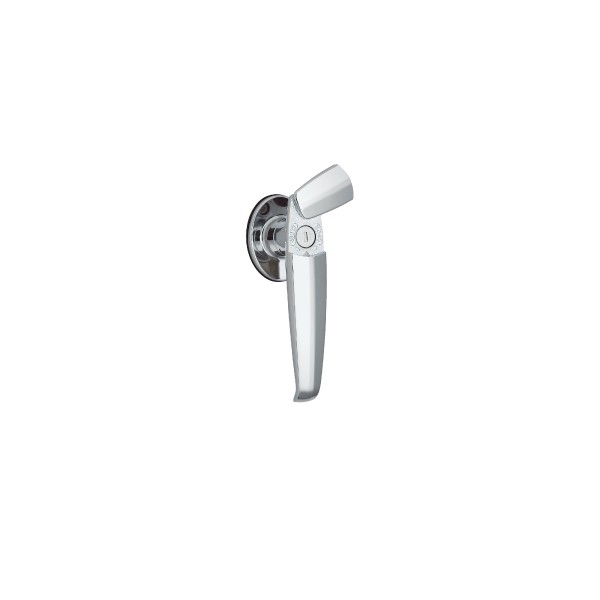 Cubicle L-type waterproof handle AB-901R～903R Die-cast zinc