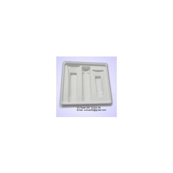 Thermoformed plastic tray