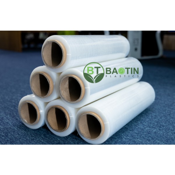 Stretch Film- protect products on pallets to avoid dirt, falling, breakage, danger during transportation - Bac Ninh Viet Nam
