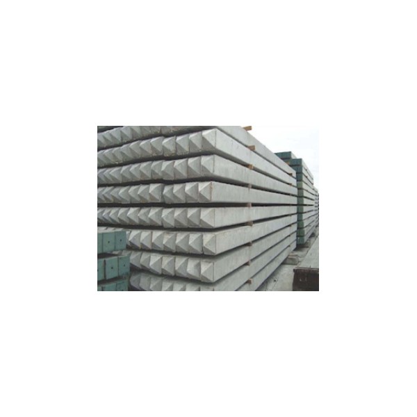 Square concrete pile