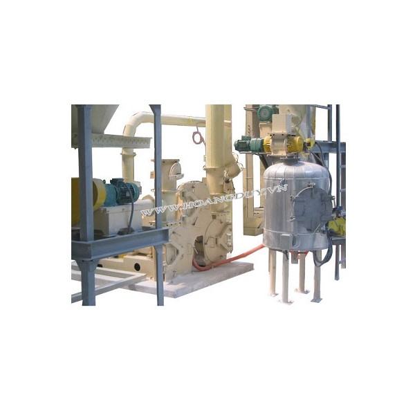 Fatty Acid Coating Mixing System for Ultrafine Caco3 Powder