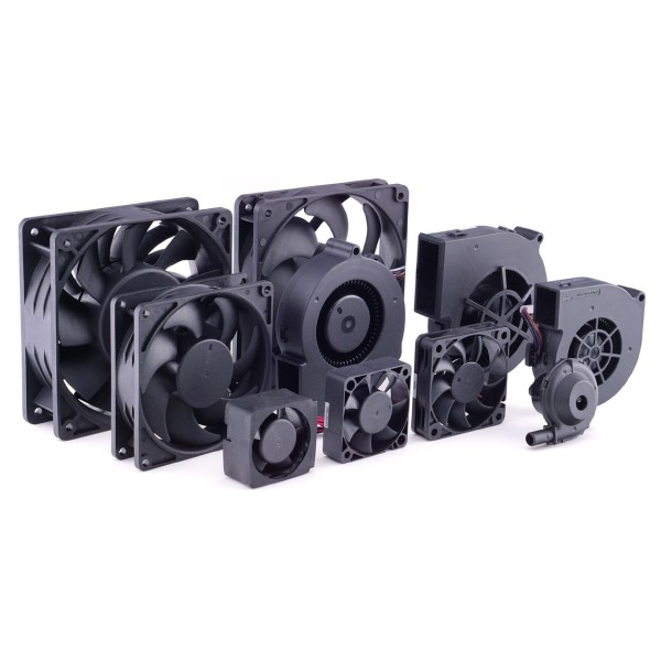 DC electric cooling fans