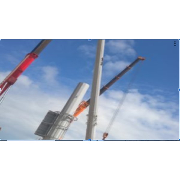 Polygonal steel columns and steel beams