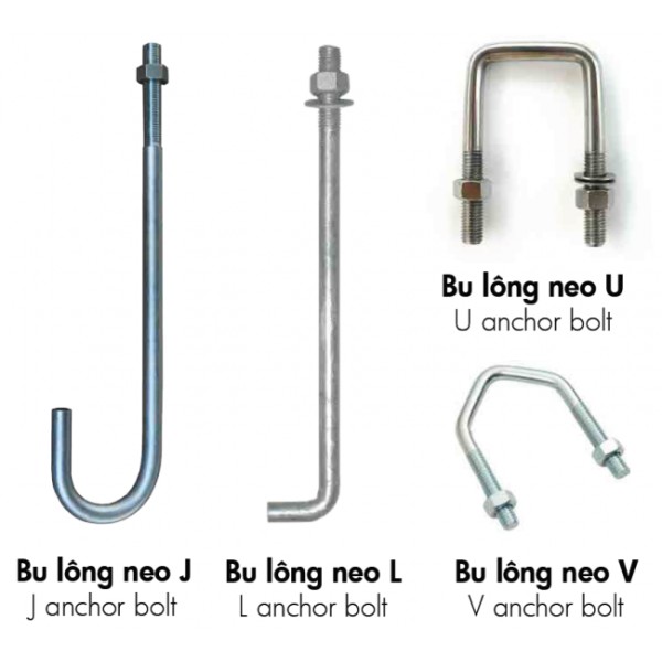 Bu lông móng (Bu lông neo)