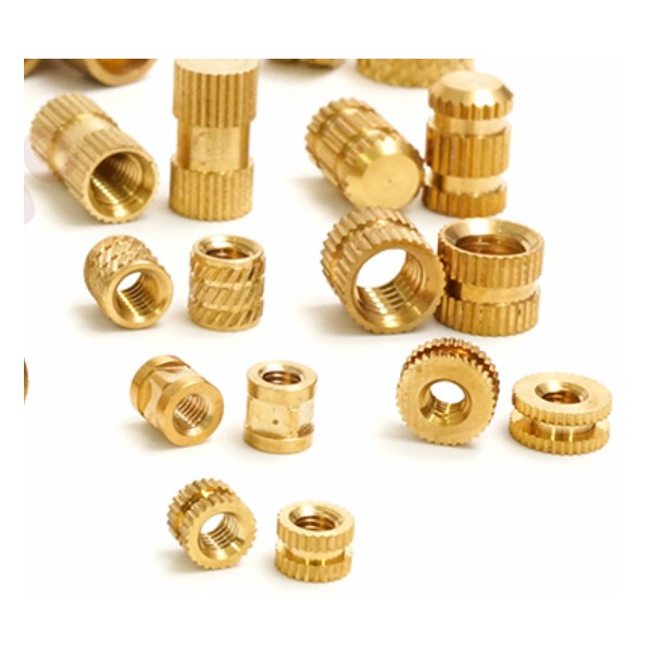 Brass screw insert