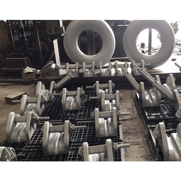 Marine anchor chain stopper