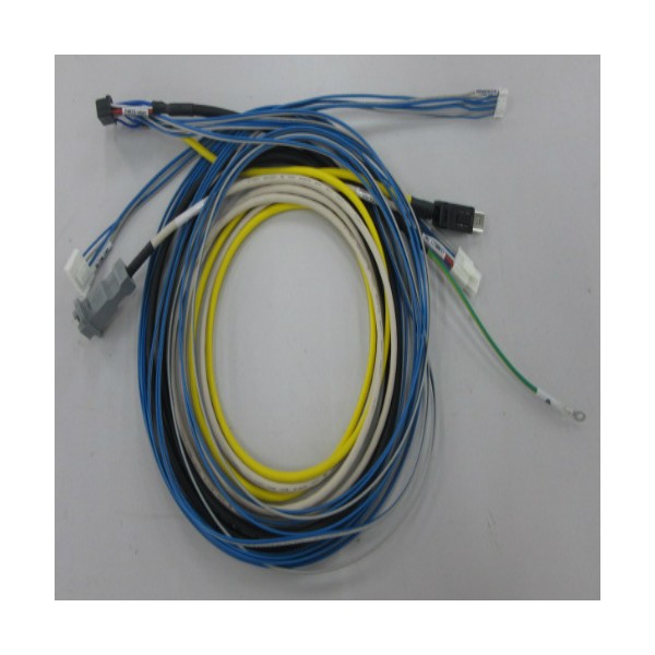 Wire harness for surveillance cameras