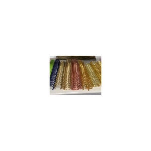 Pre-cut zinc-plated spring