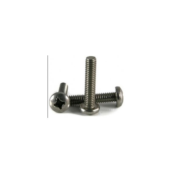 Stainless steel round head Phillips screw