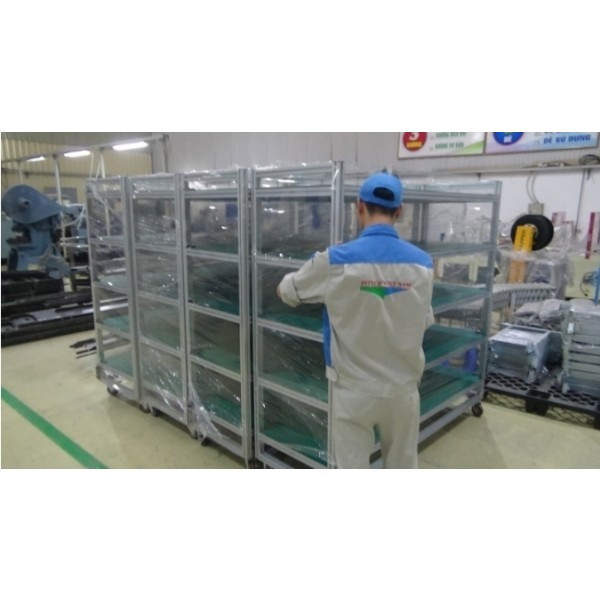 Warehouse shelving