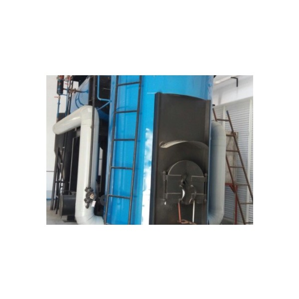 Incinerator for fabric offcuts