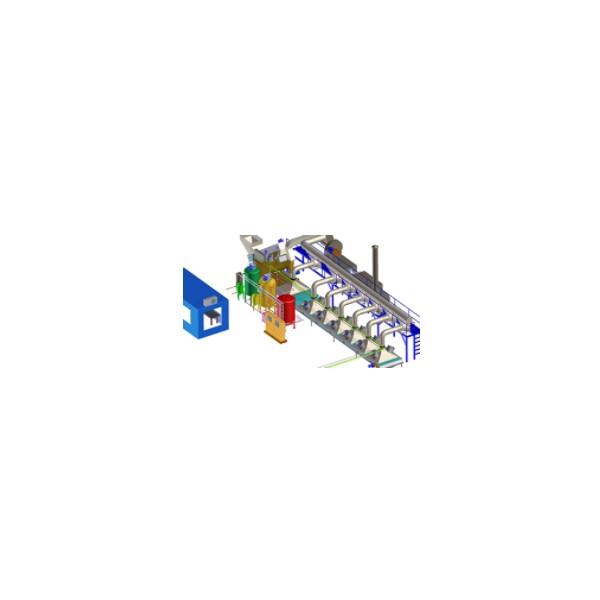 Coffee processing line