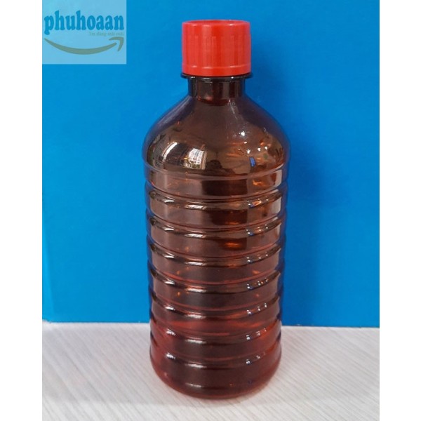 Round 500ml PET bottle