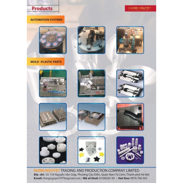 Sản Phẩm Phay - Tiện CNC, Jig, Khuôn Mẫu