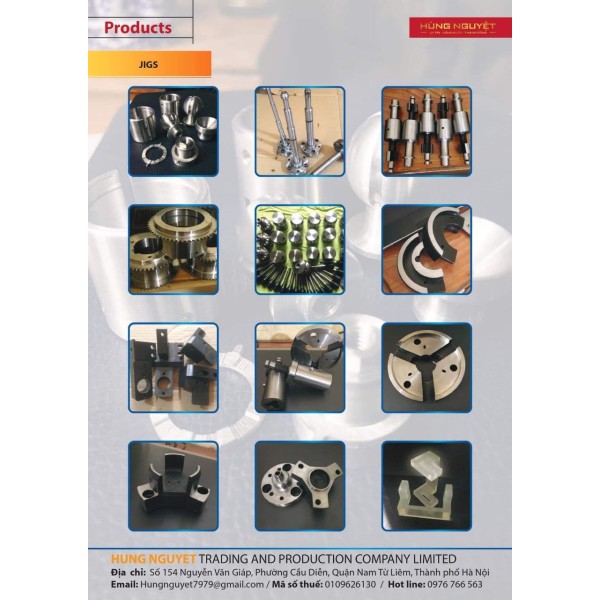 Sản Phẩm Phay - Tiện CNC