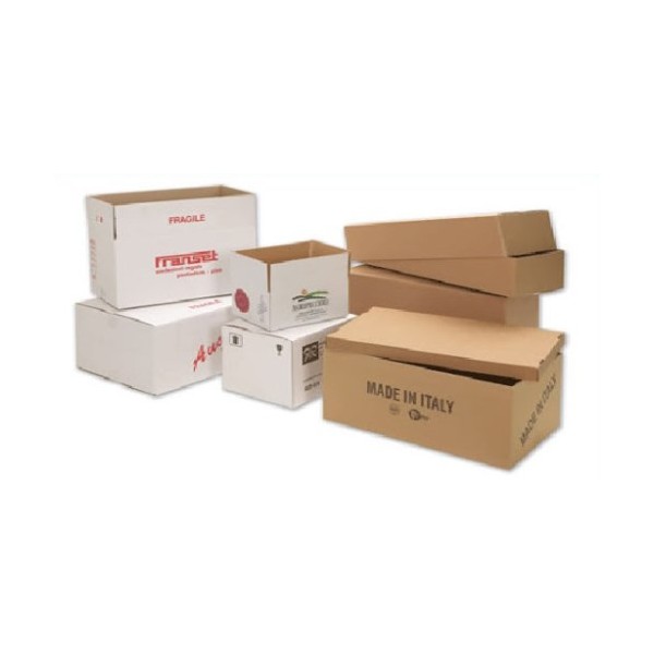 Flexographic printed carton box