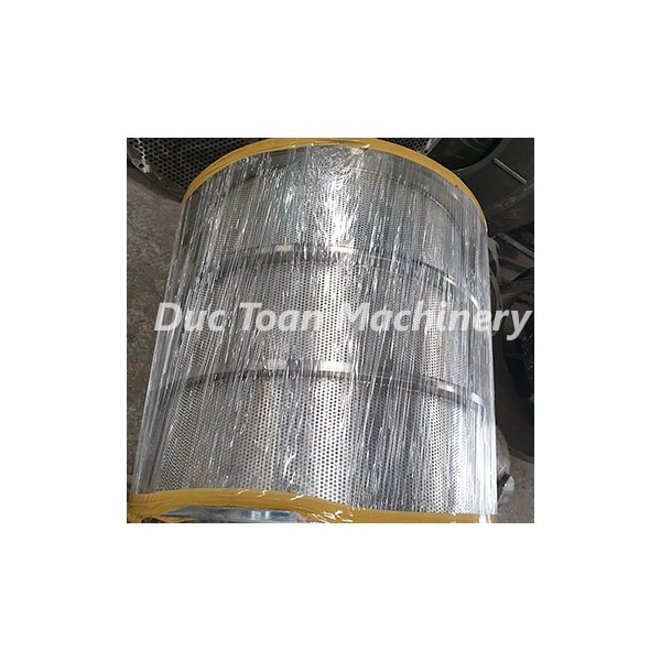 Hard chrome plated sieve cage